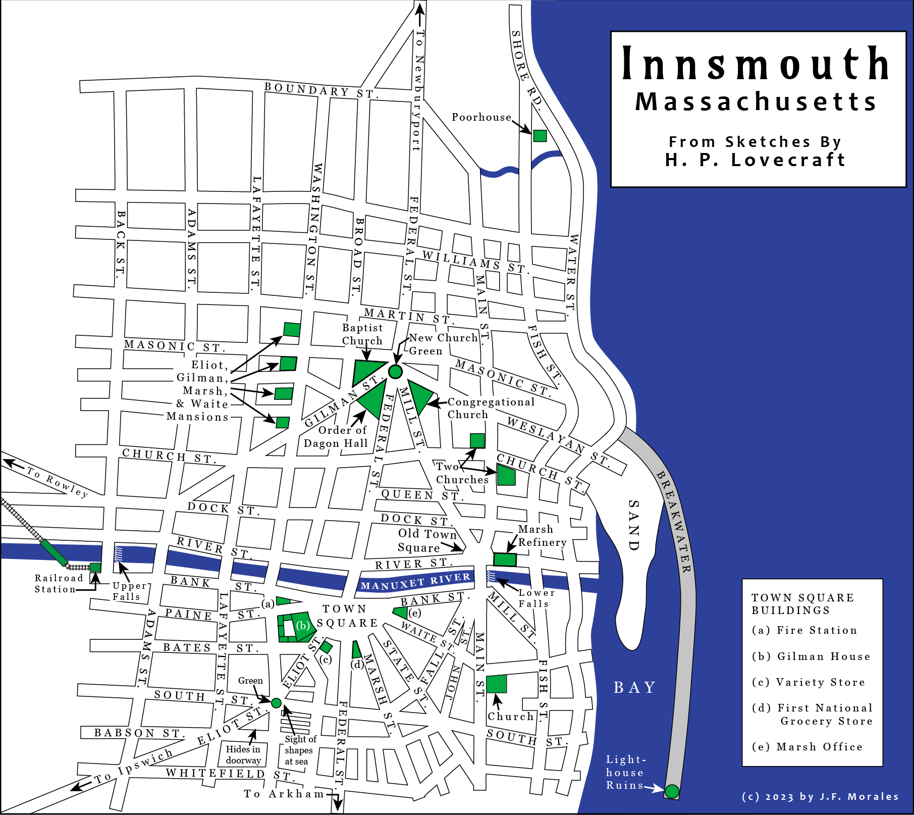[ Map of Innsmouth ]